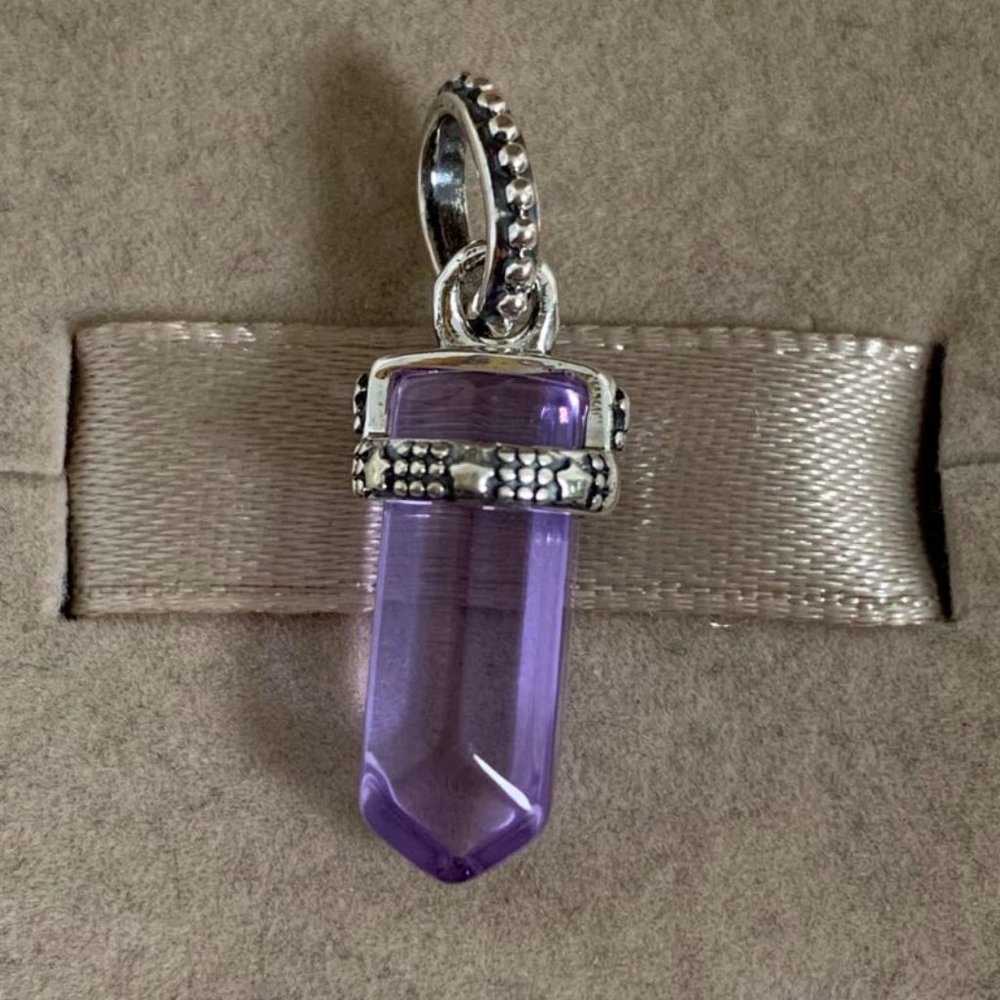 Pandora Purple Amulet Pendant